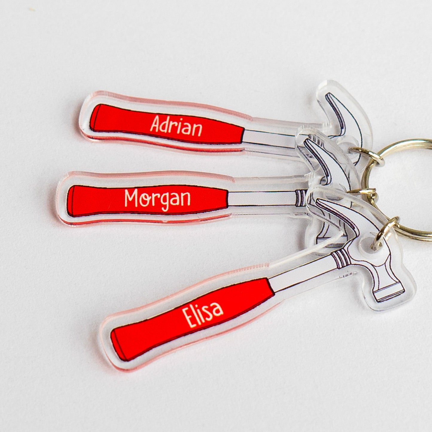 Best Dad I Ever Saw - Personalized Acrylic Keychain