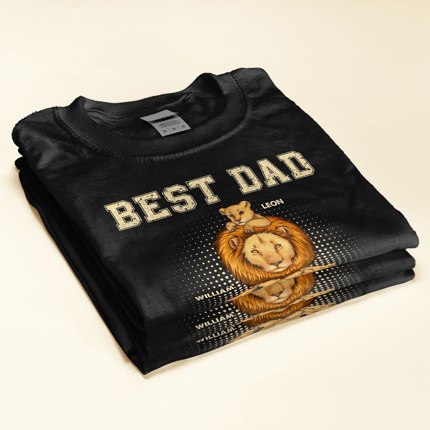 Best Dad In The Pride Lands - Personalized Shirt