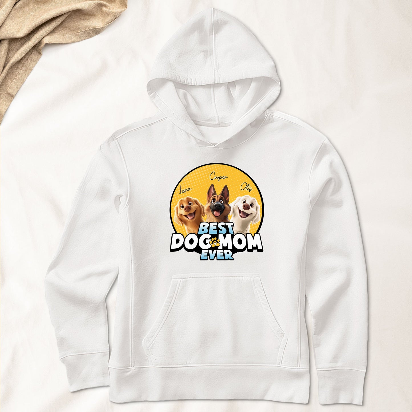 Best Dog Mom Ever - New Dog - Personalized Shirt