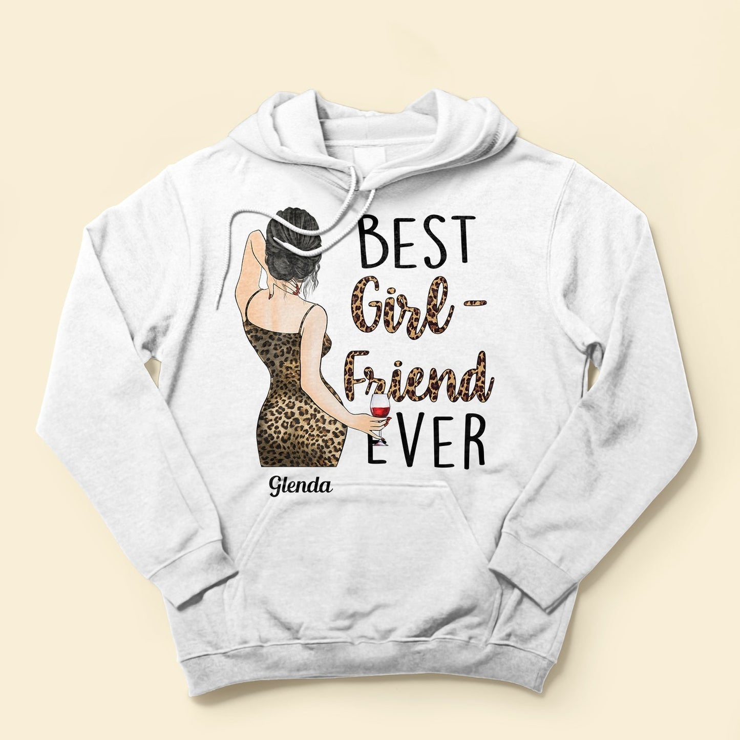 Best Girlfriend Ever - Personalized Shirt - Birthday, Anniversary, Valentine's Gift For Girlfriend, Lover, Honey - Sexy Woman