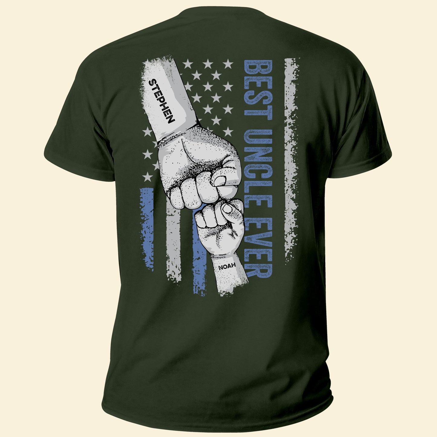 Best Uncle Ever - Personalized Shirt Father's Day