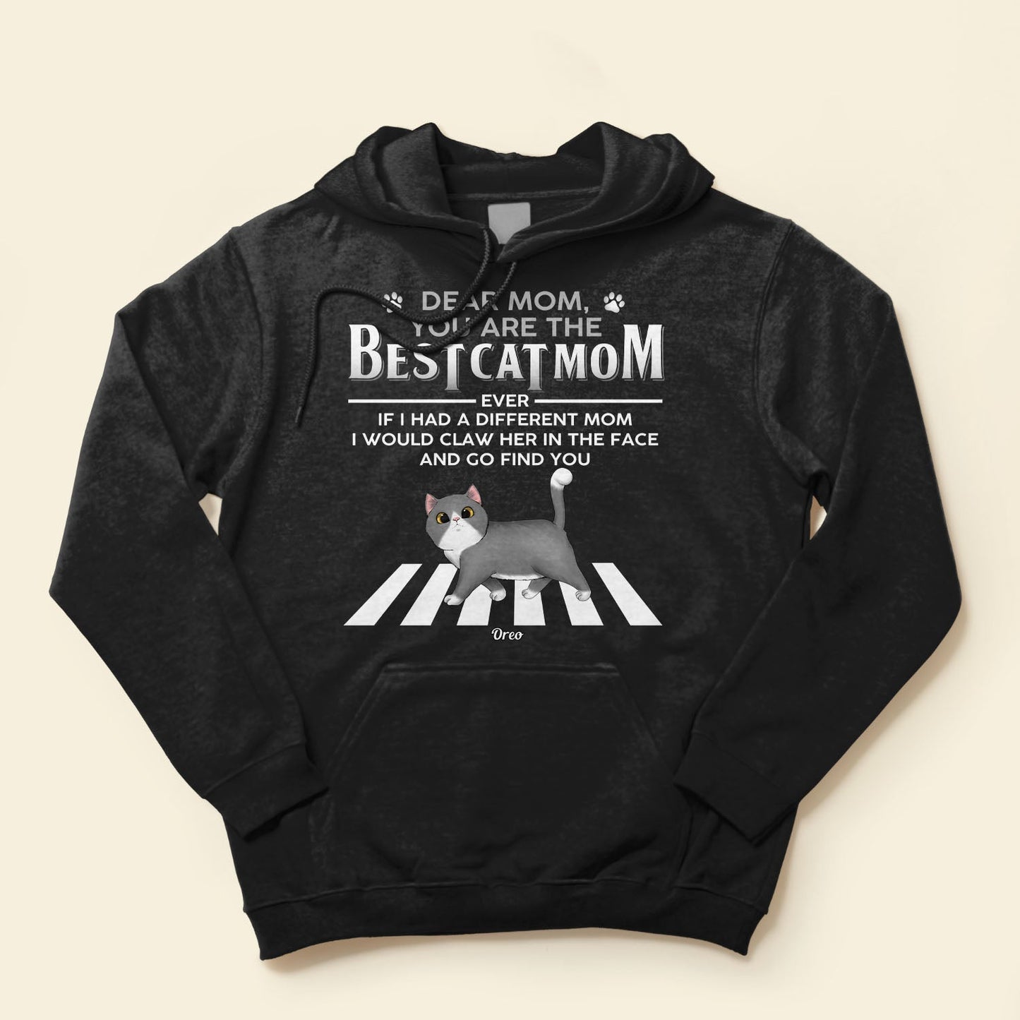Best Cat Mom Cat Dad - Personalized Shirt