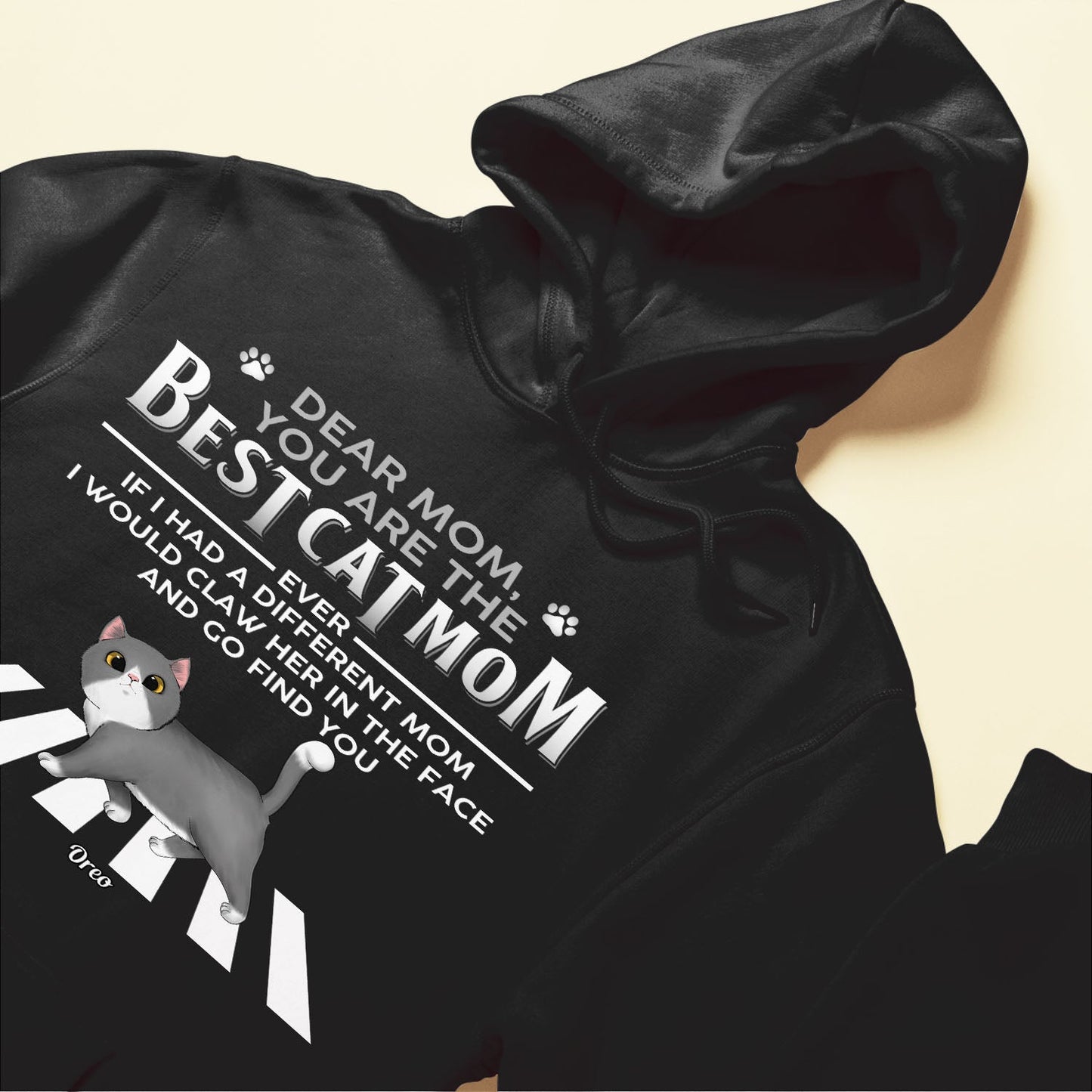 Best Cat Mom Cat Dad - Personalized Shirt