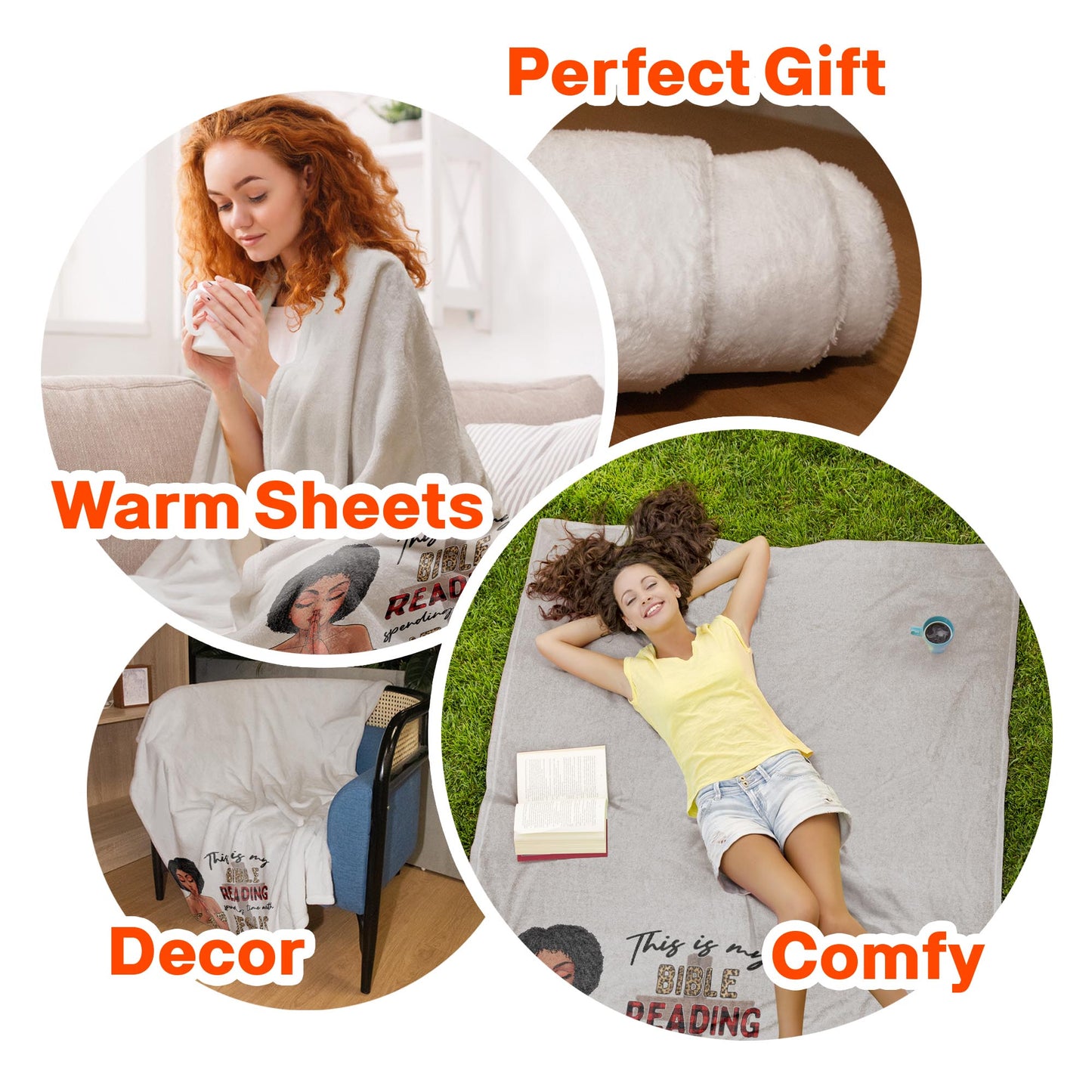 Bible Reading Blanket - Personalized Blanket