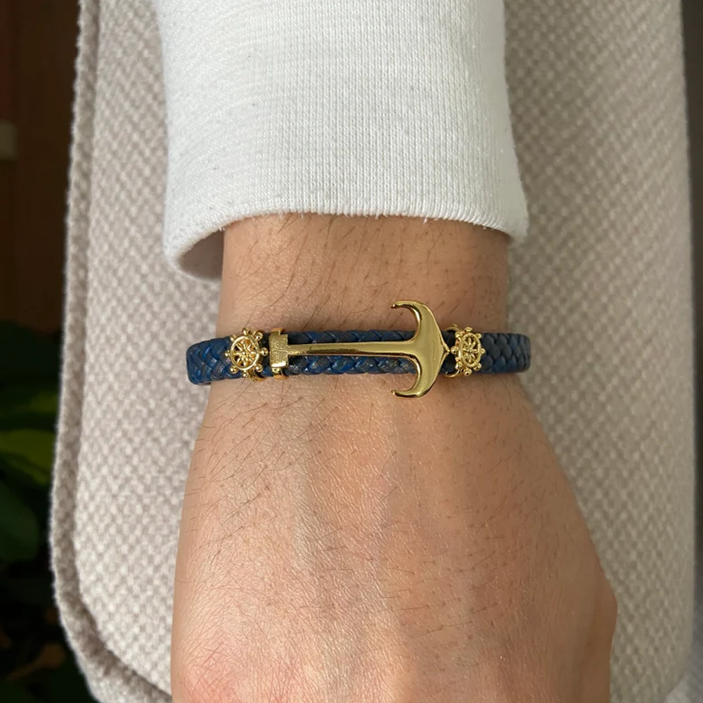 To my Son - Anchor bracelet