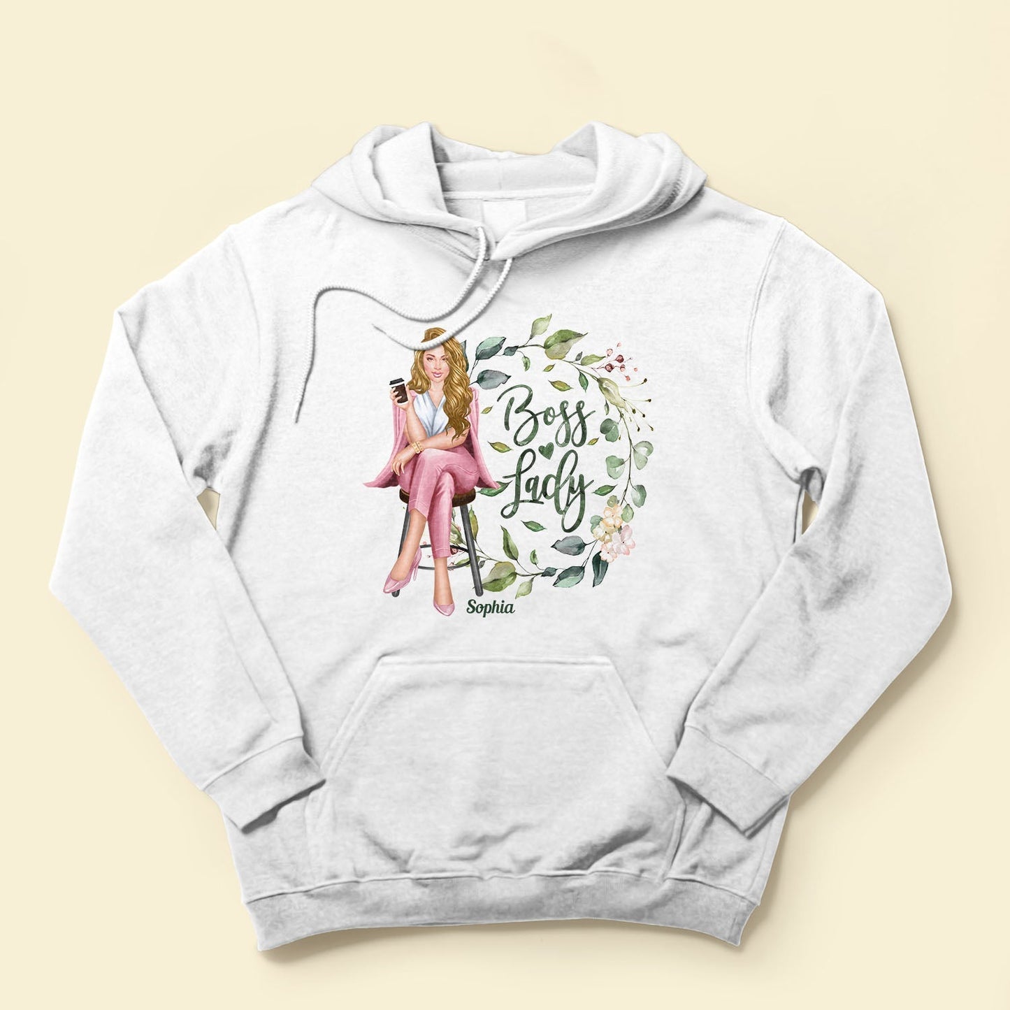 Boss Lady - Personalized Shirt - Birthday Gift Motivational Gift For Woman, Wife, Boss