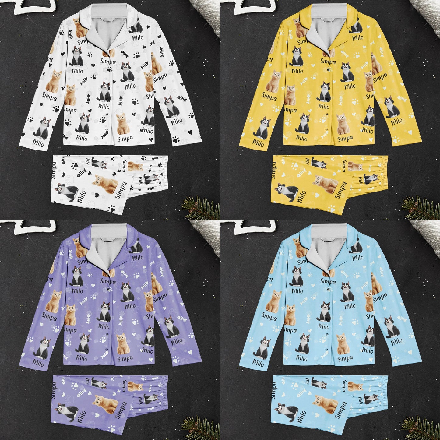 #Catmom - Personalized Women's Pajamas Set