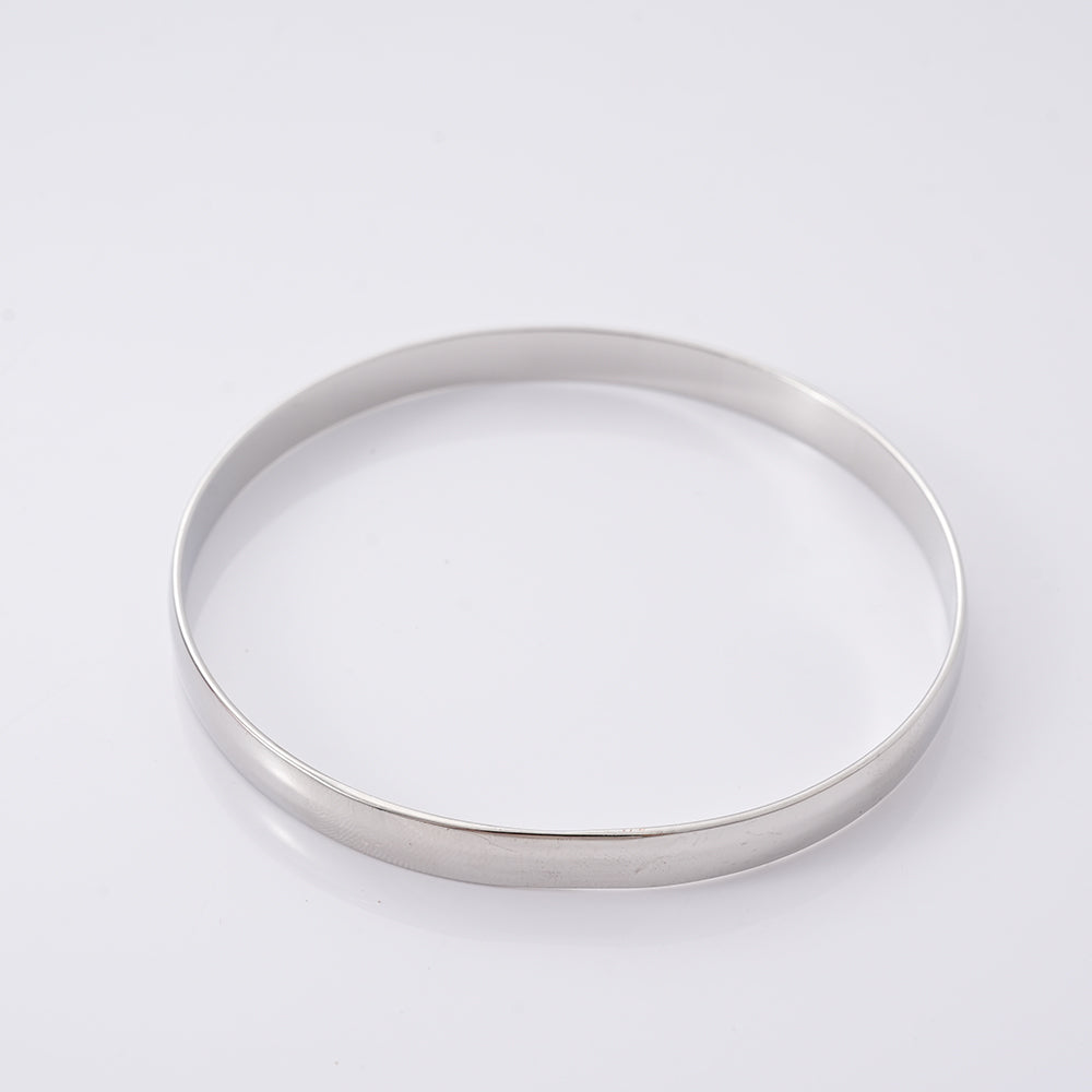 UIONEN Minimalist Plain Bangle Bracelets for Everyday Wear & Timeless Elegance