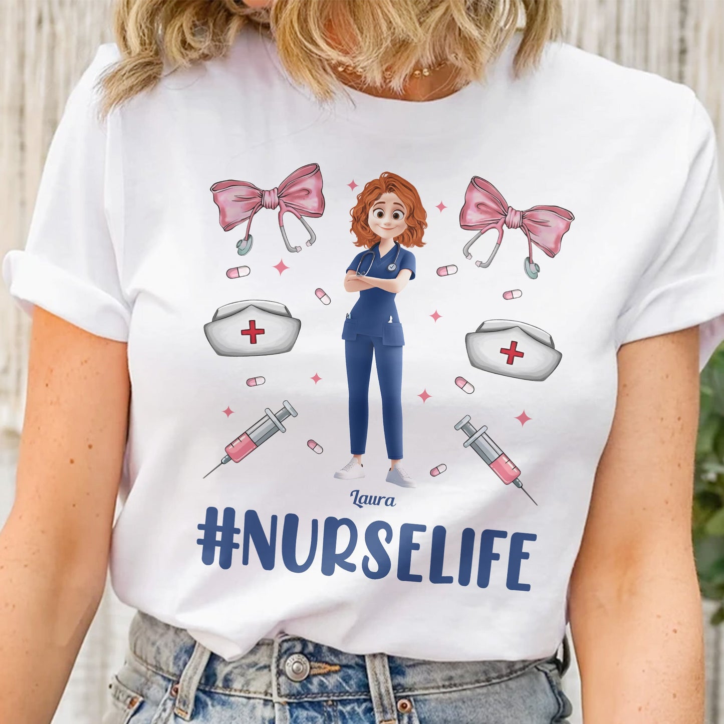 #Nurselife - Personalized Shirt