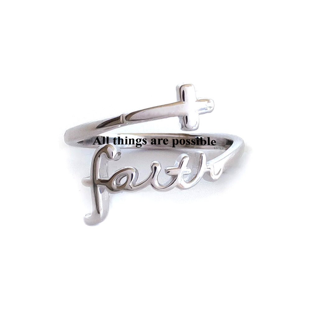 To my Daughter - Faith Ring
