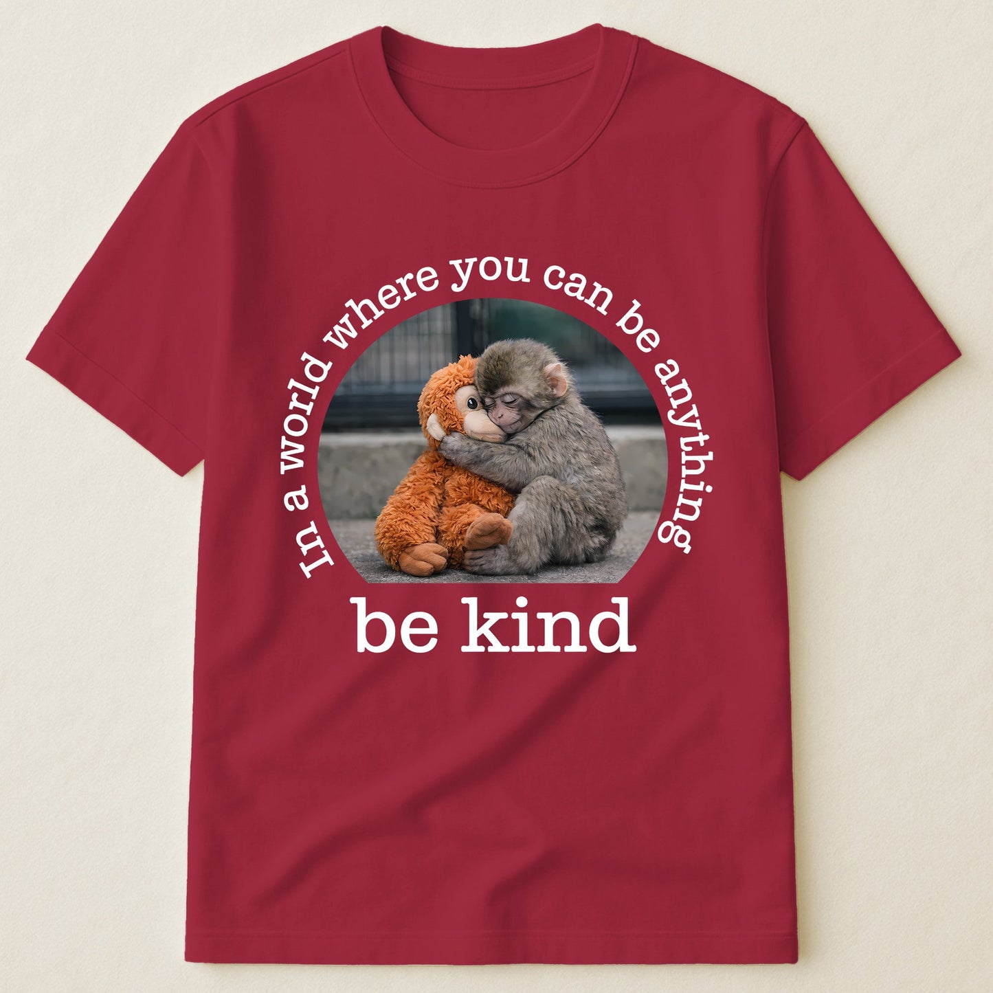 Baby Punch Monkey - Be Kind, Punch The Abandoned Baby Monkey Gift For Animal Lover - Shirt