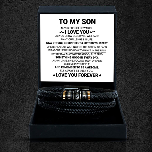 To my Son - Stay strong, be confident and just do your best
