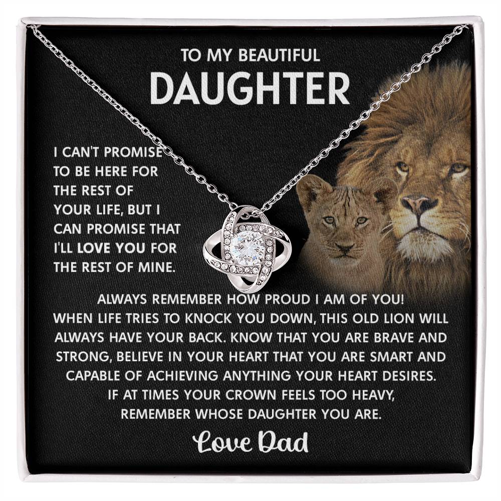 To my Daughter - I believe in you - Gold