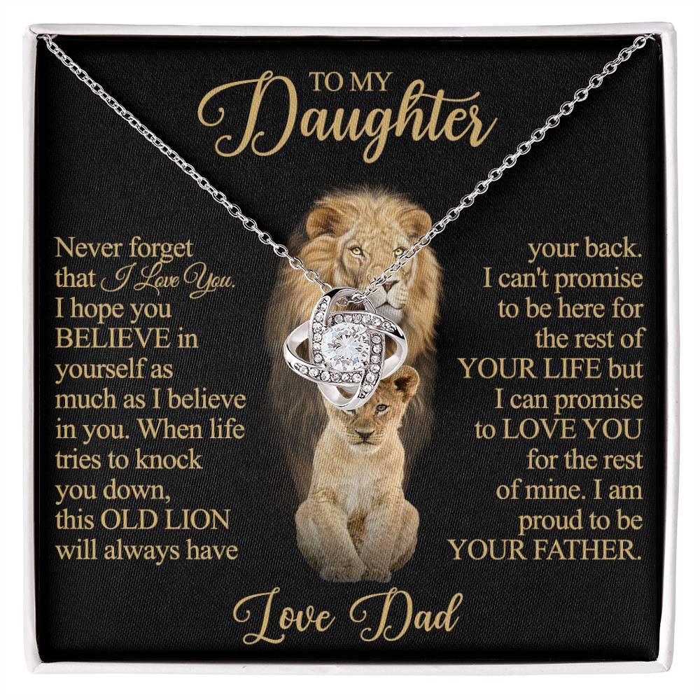 To my Daughter - I am proud to be your father