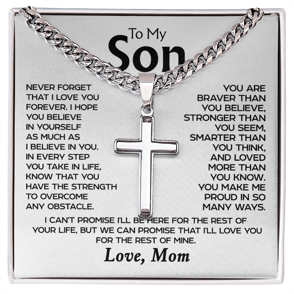 To my Son - Love Mom