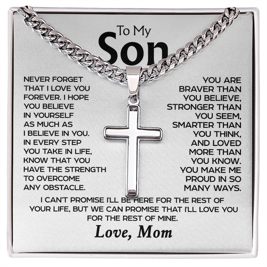 To my Son - Love Mom