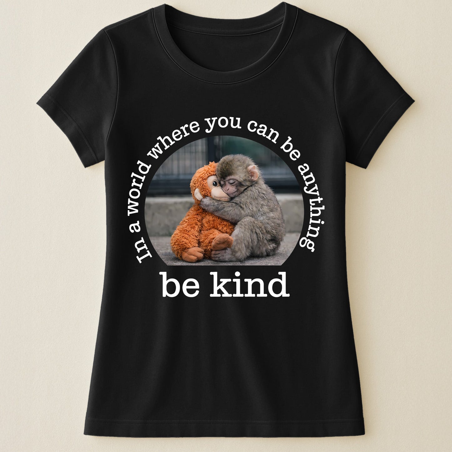 Baby Punch Monkey - Be Kind, Punch The Abandoned Baby Monkey Gift For Animal Lover - Shirt