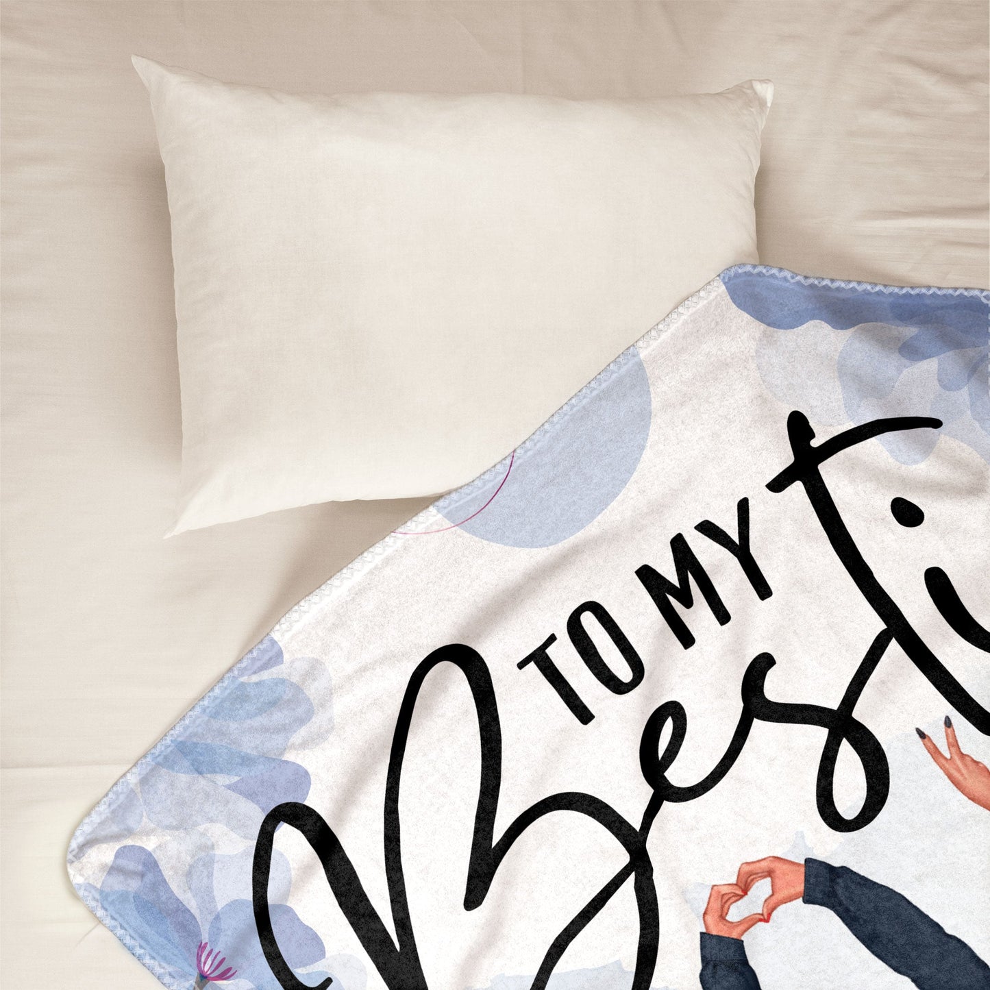You Are The Sister I Got Choose - Personalized Friend Blanket