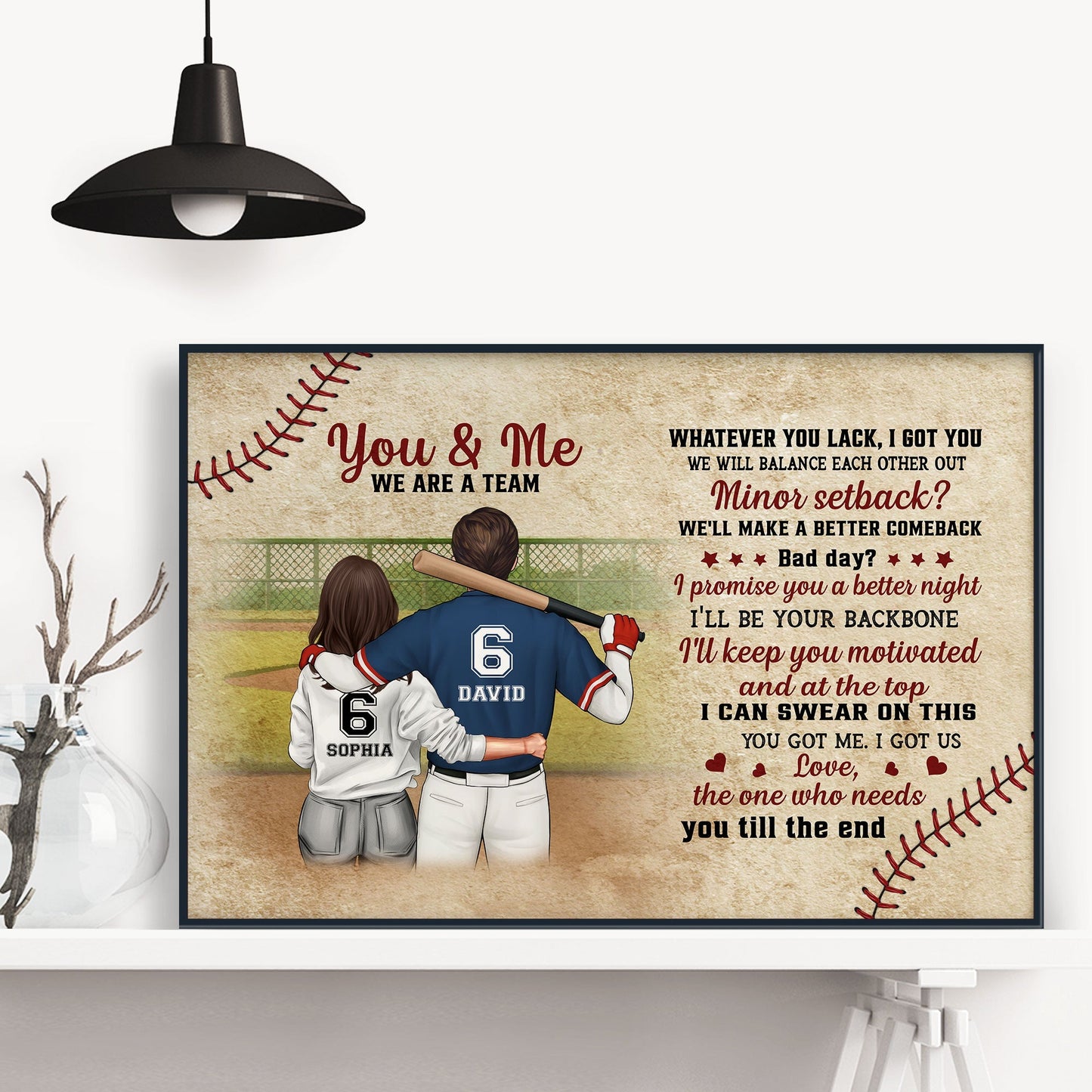 You Got Me I Got Us - Personalized Poster/Wrapped Canvas