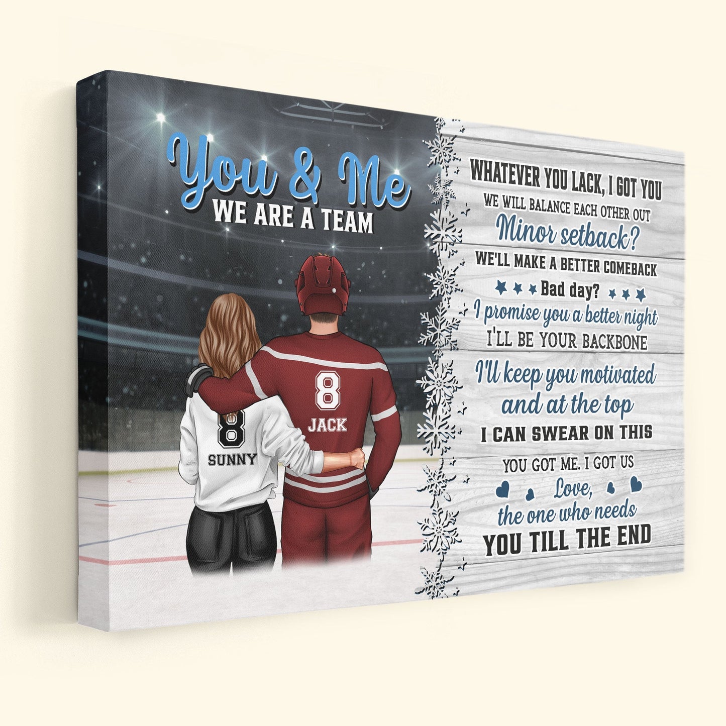 You Got Me I Got Us - Personalized Poster/Wrapped Canvas