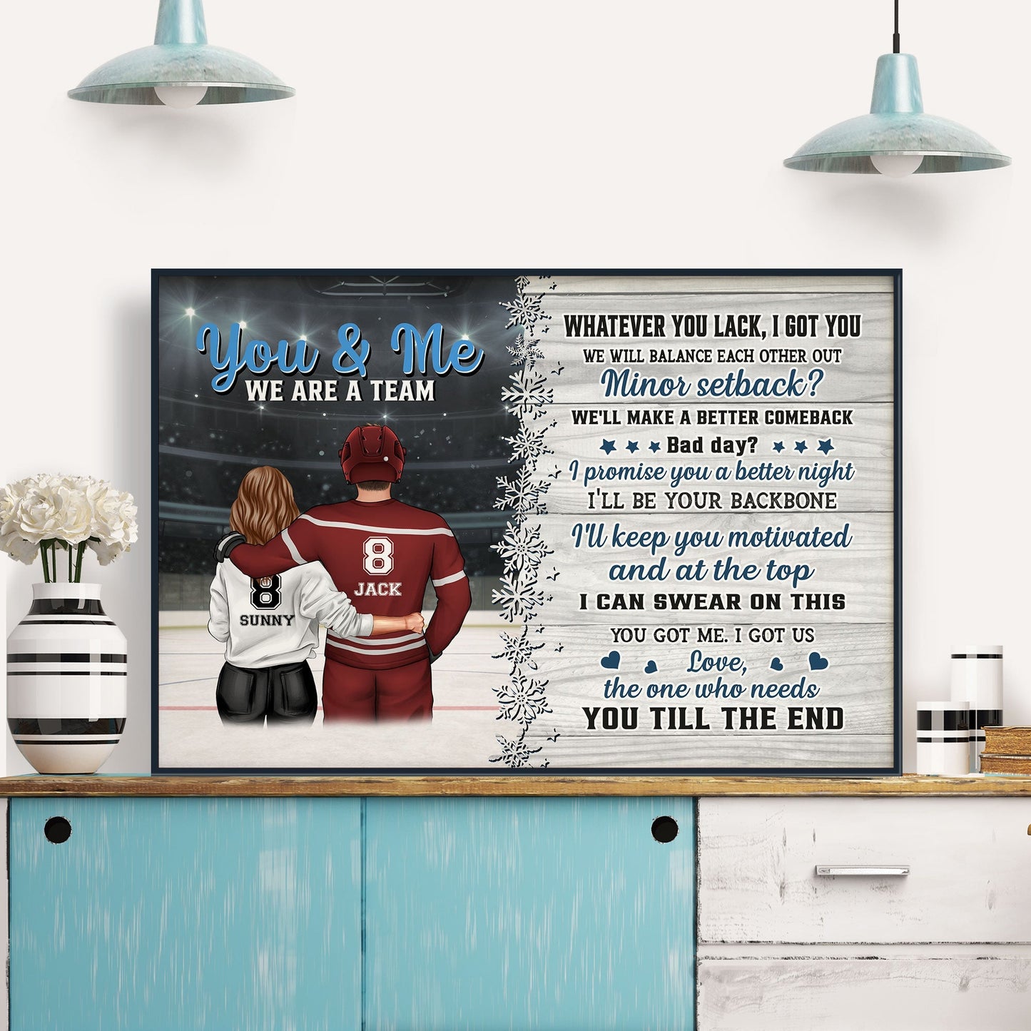 You Got Me I Got Us - Personalized Poster/Wrapped Canvas