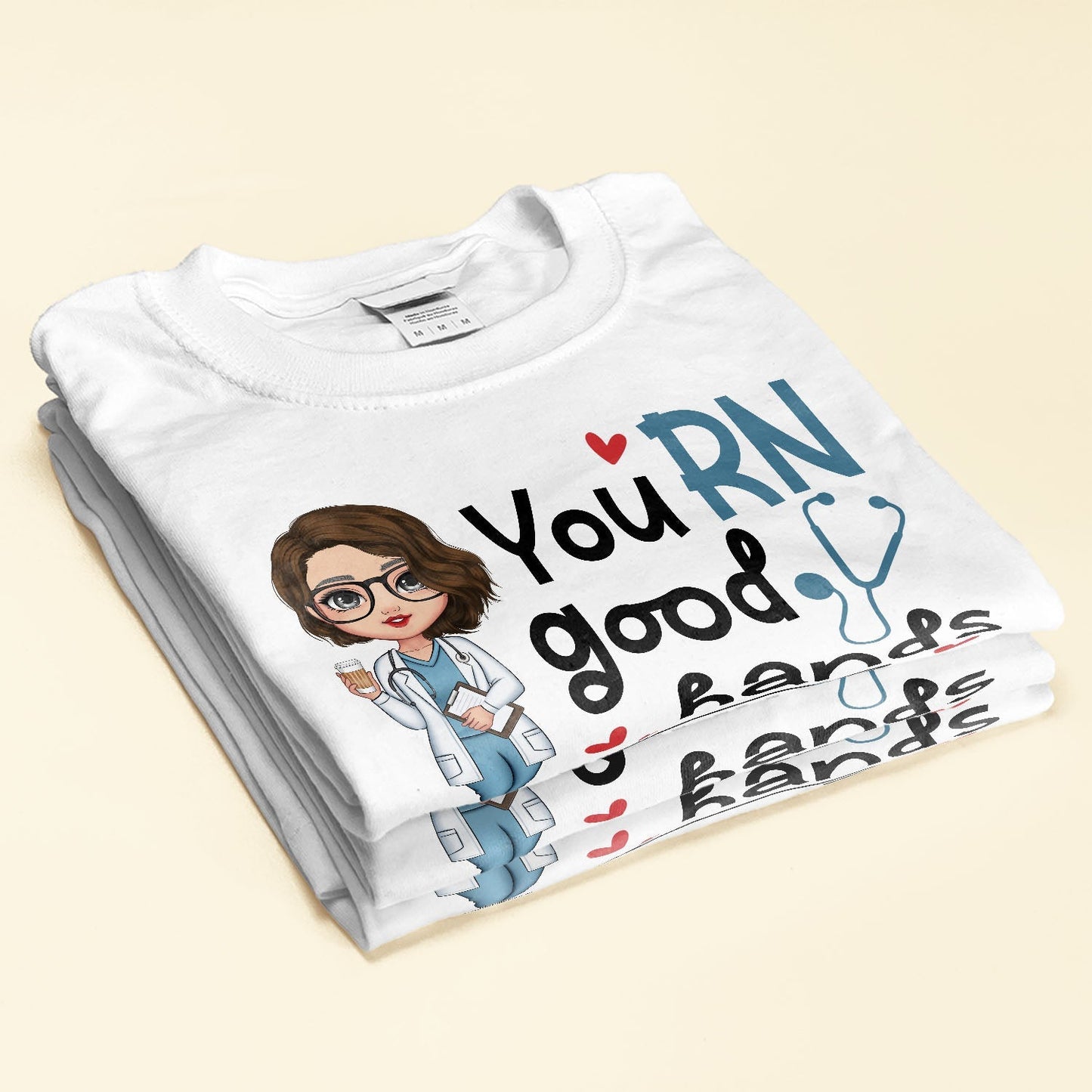 You Rn Good Hands - Personalized Shirt
