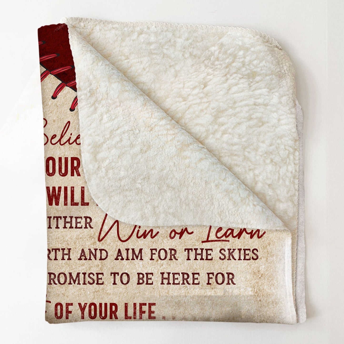 You Will Never Lose - Personalized Blanket