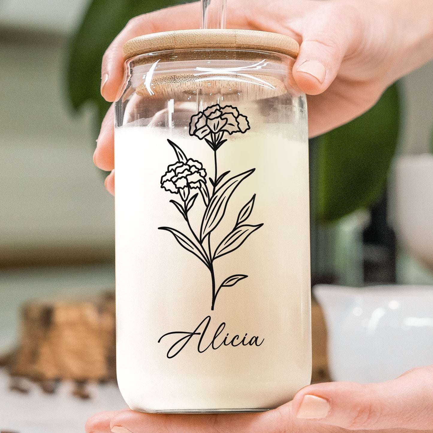 You're Awesome This Is Your Reminder Gift For Mom - Personalized Clear Glass Cup