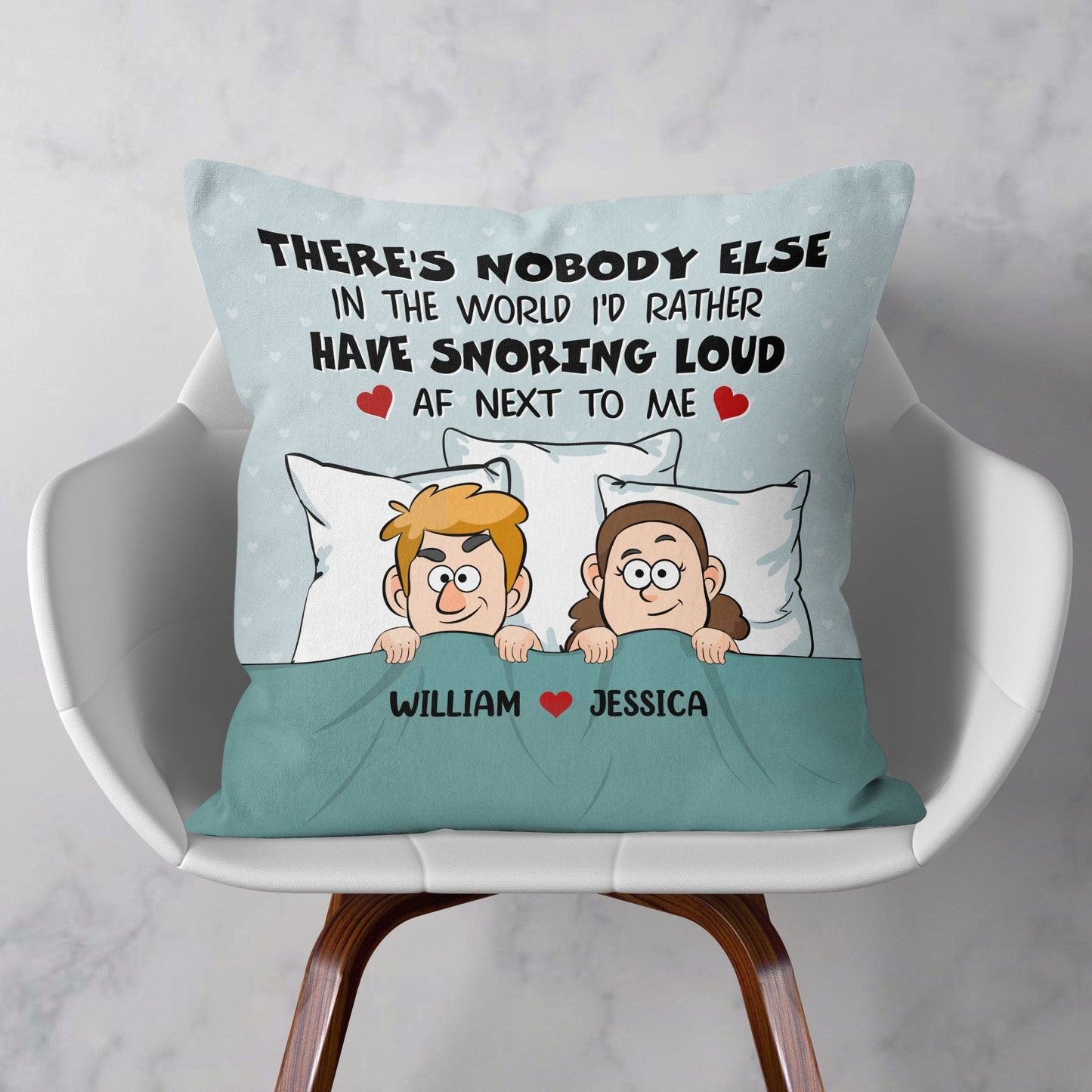You're Snoring Loud AF - Personalized Pillow (Insert Included)
