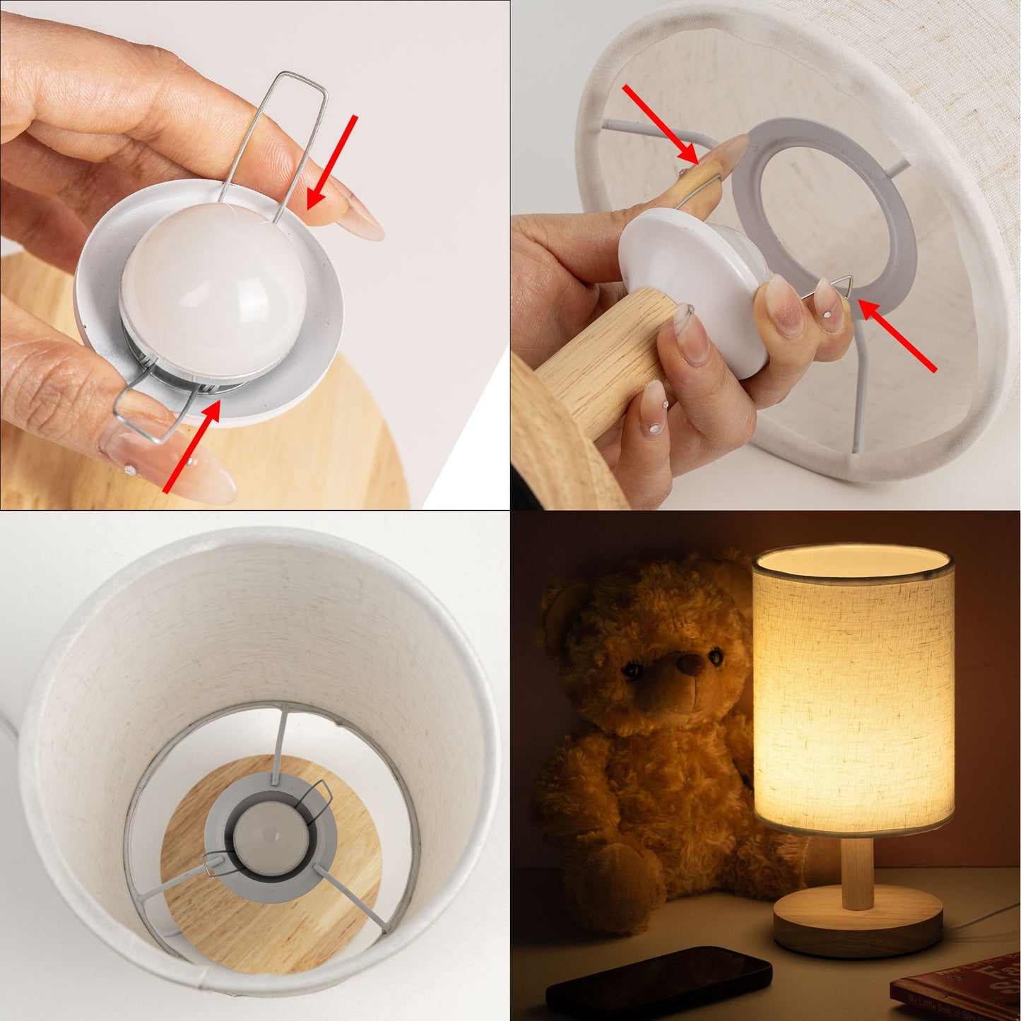 Your Light Will Always Shine In My Heart Dog Toile De Jouy - Personalized Fabric Lamp