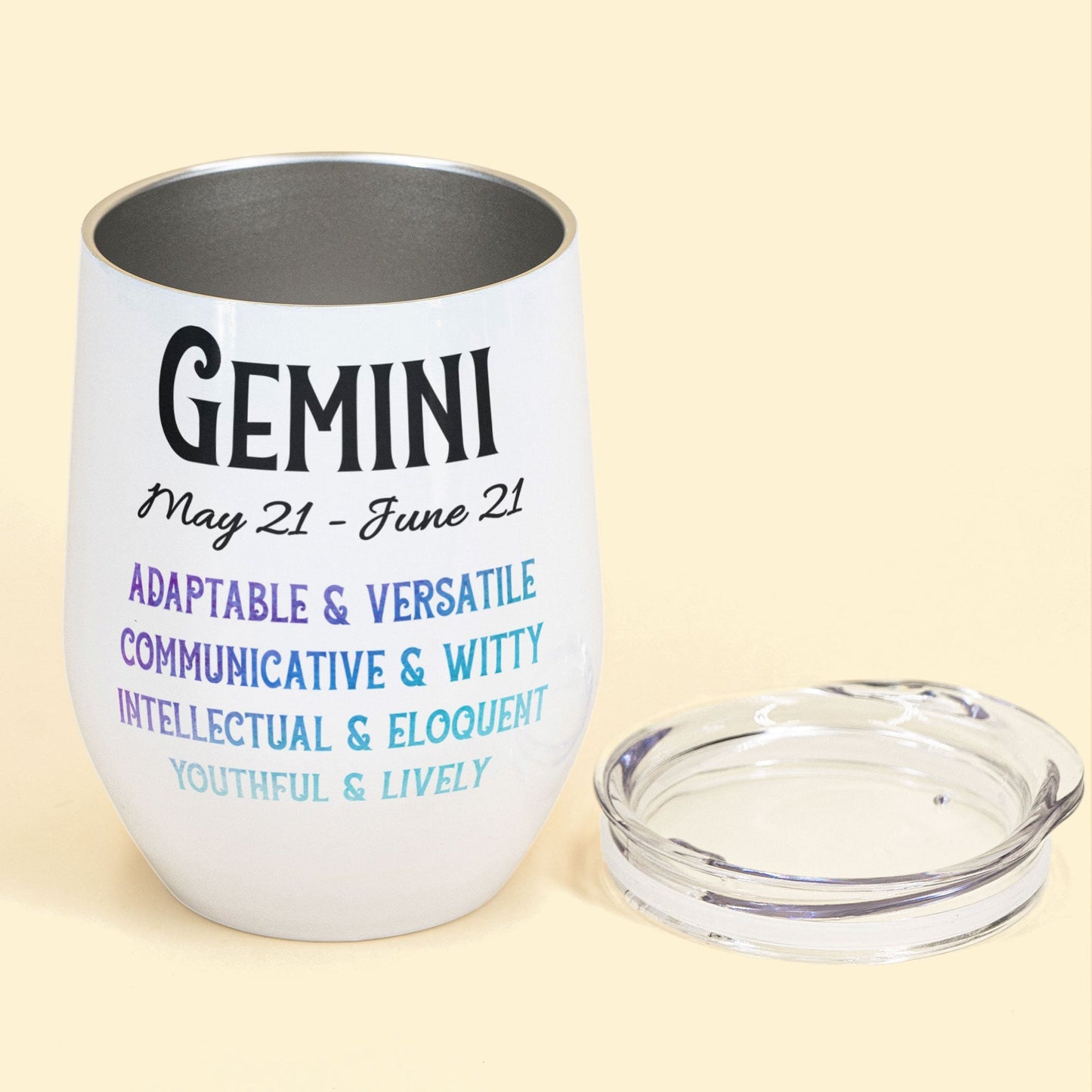Zodiac Constellation - Personalized Wine Tumble