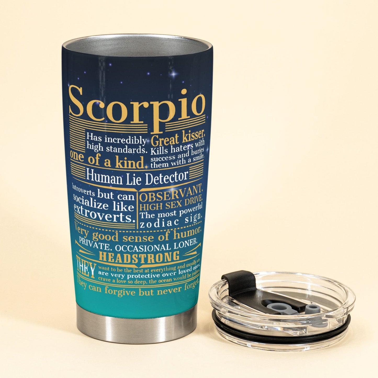 Zodiac One Of A Kind - Personalized Tumbler Cup
