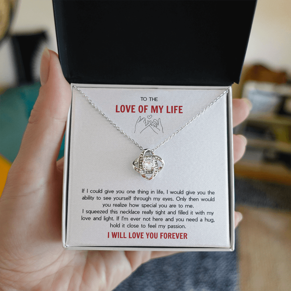 A Gift for Your Soulmate - The Love Knot Necklace