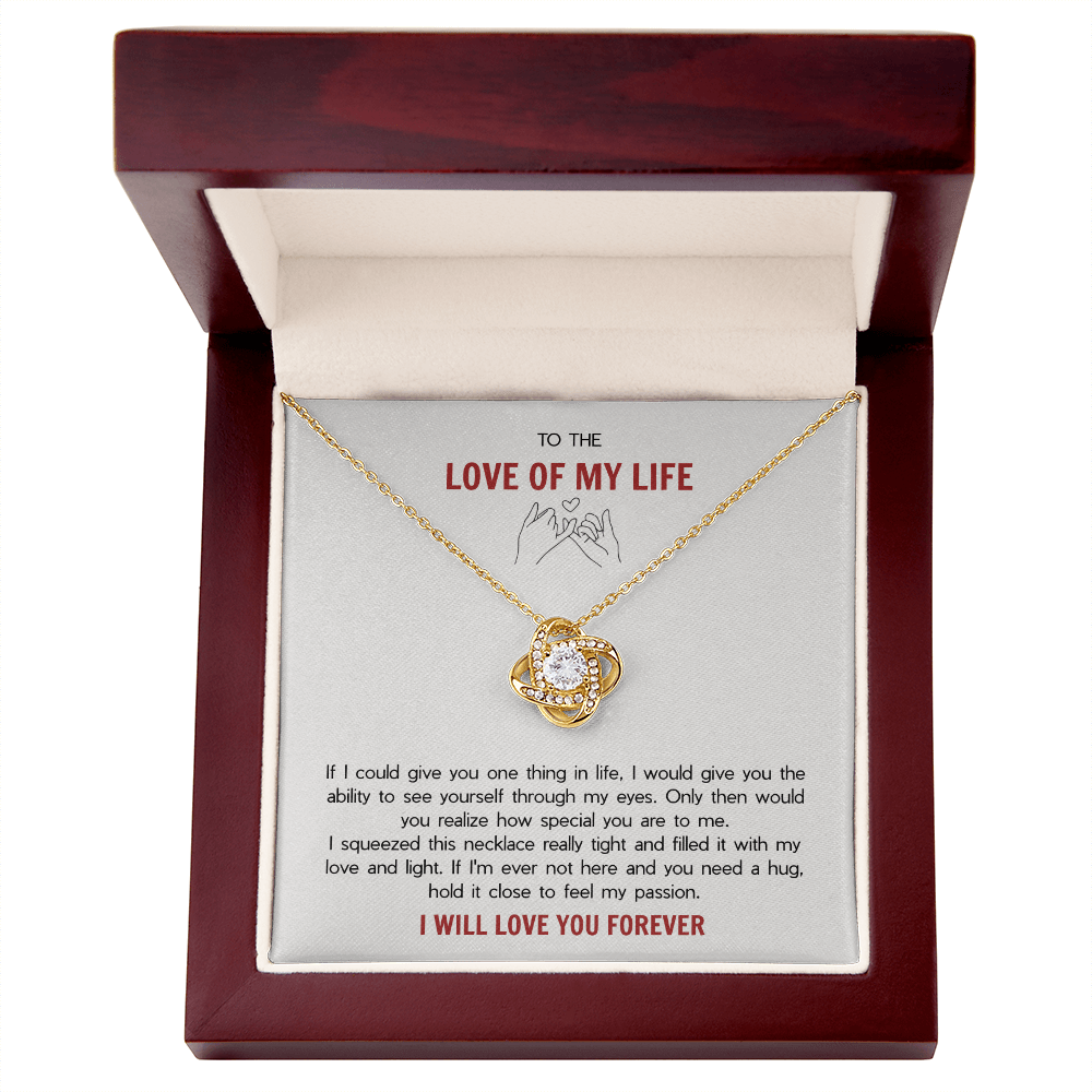 A Gift for Your Soulmate - The Love Knot Necklace
