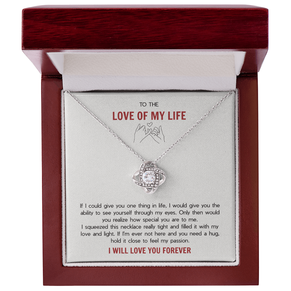 A Gift for Your Soulmate - The Love Knot Necklace