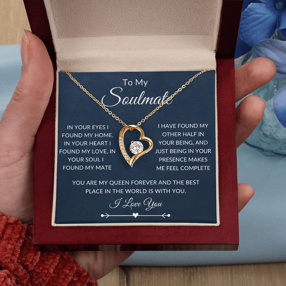 In Your Eyes Soulmate, Forever Love Necklace