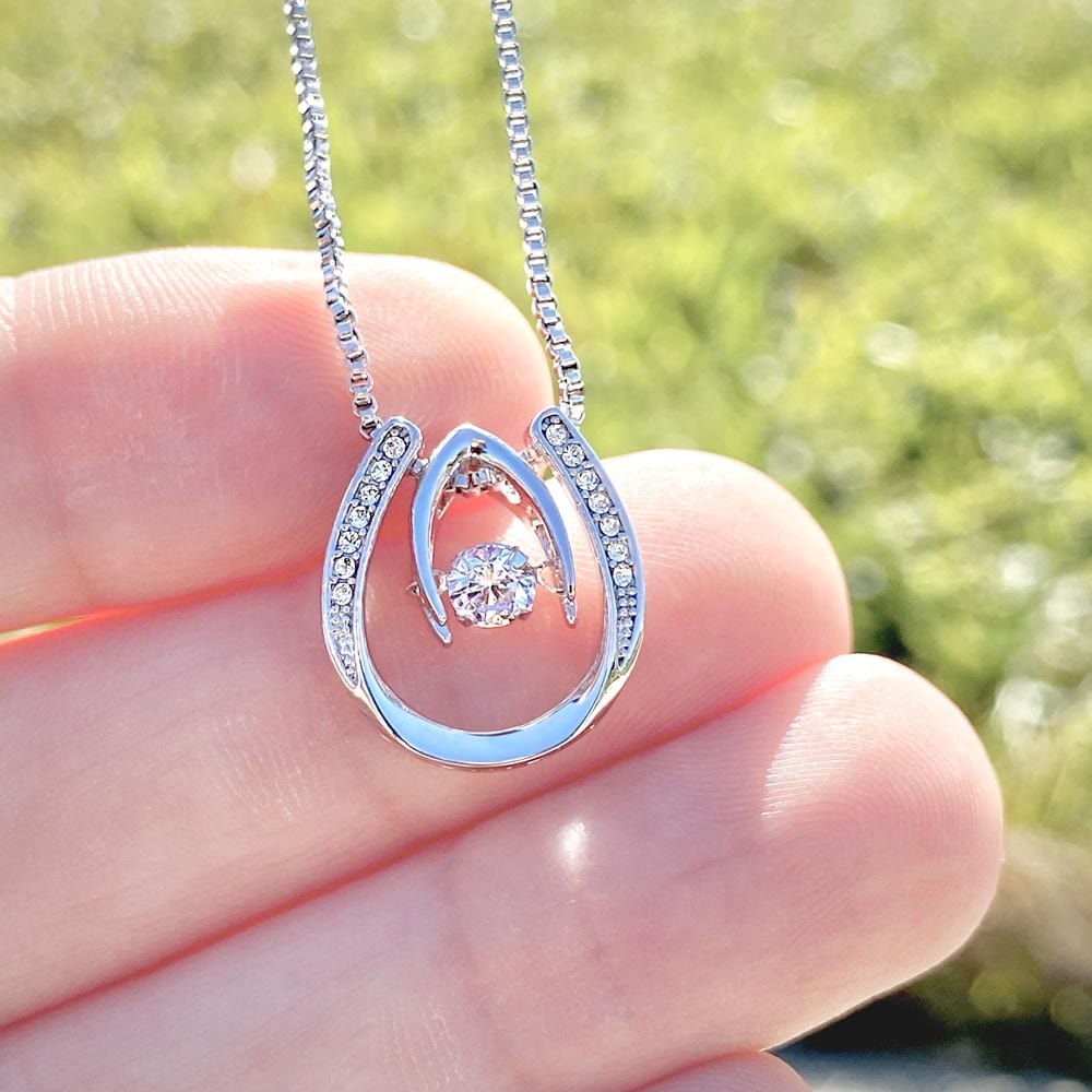 To My Soulmate, I'm so Lucky In Love Necklace