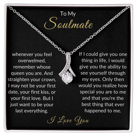 Remember Whose Queen You Are, Alluring Beauty Necklace