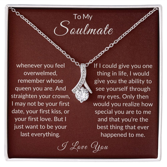 Remember Whose Queen You Are, Alluring Beauty Necklace