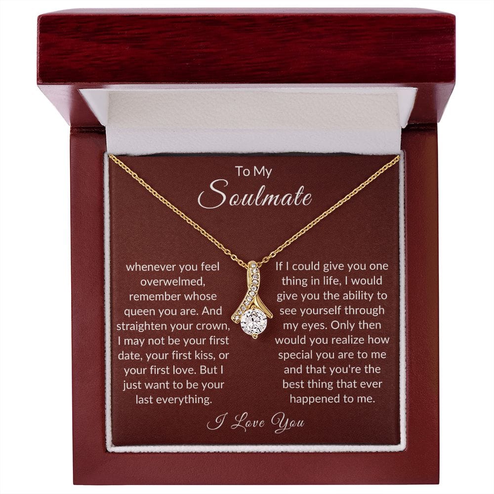 Remember Whose Queen You Are, Alluring Beauty Necklace