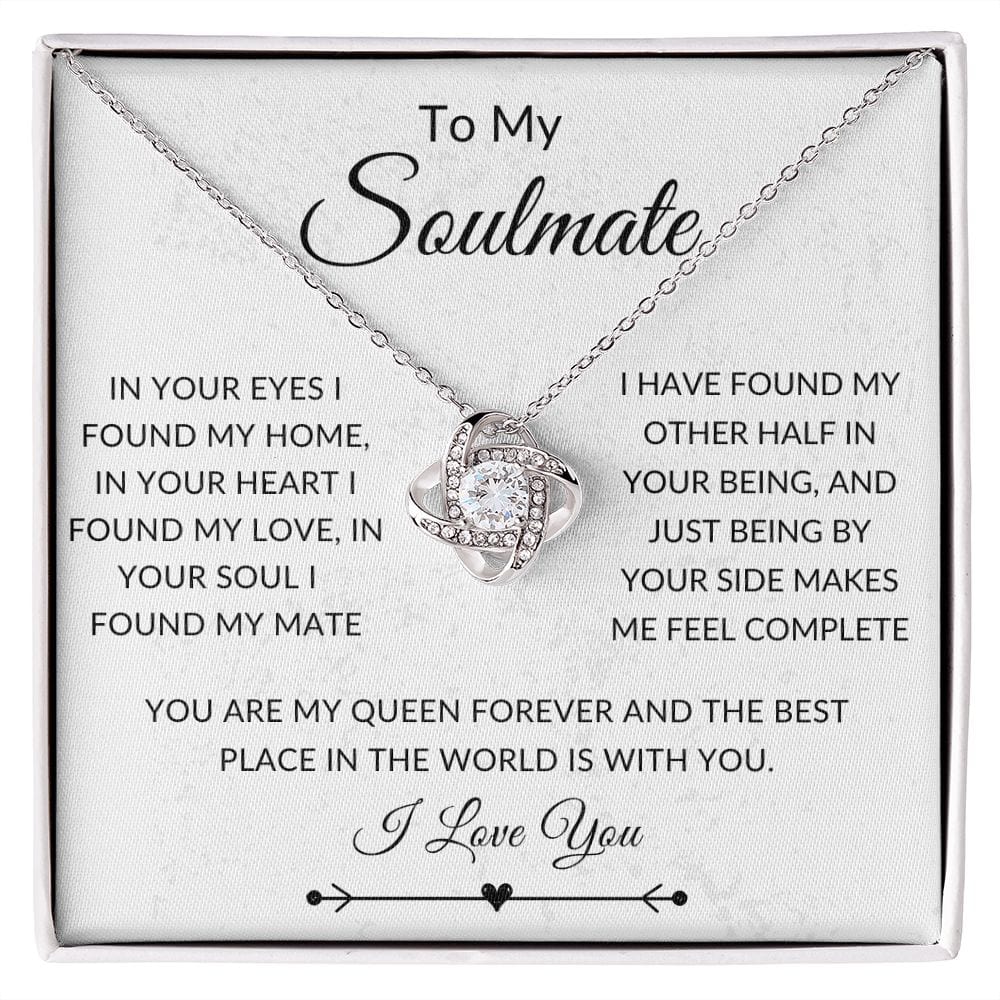 In Your Eyes, Love Knot Necklace
