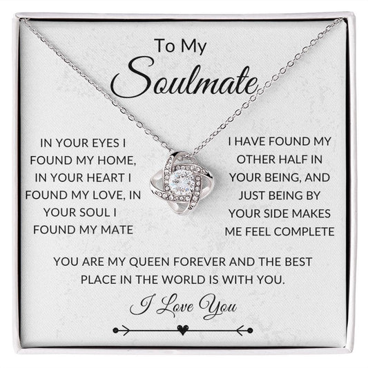 In Your Eyes, Love Knot Necklace