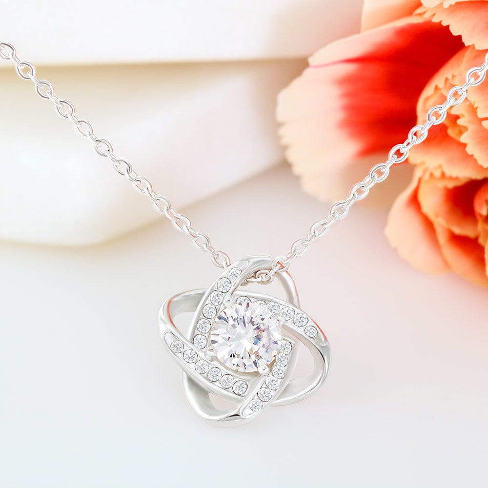 You Are Appreciated, Love Knot Necklace