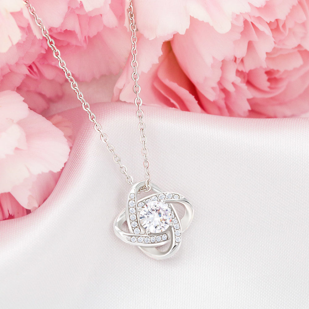 "Win Her Back" Love Knot Necklace - Romantic Reconciliation Gift for Wife or Girlfriend
