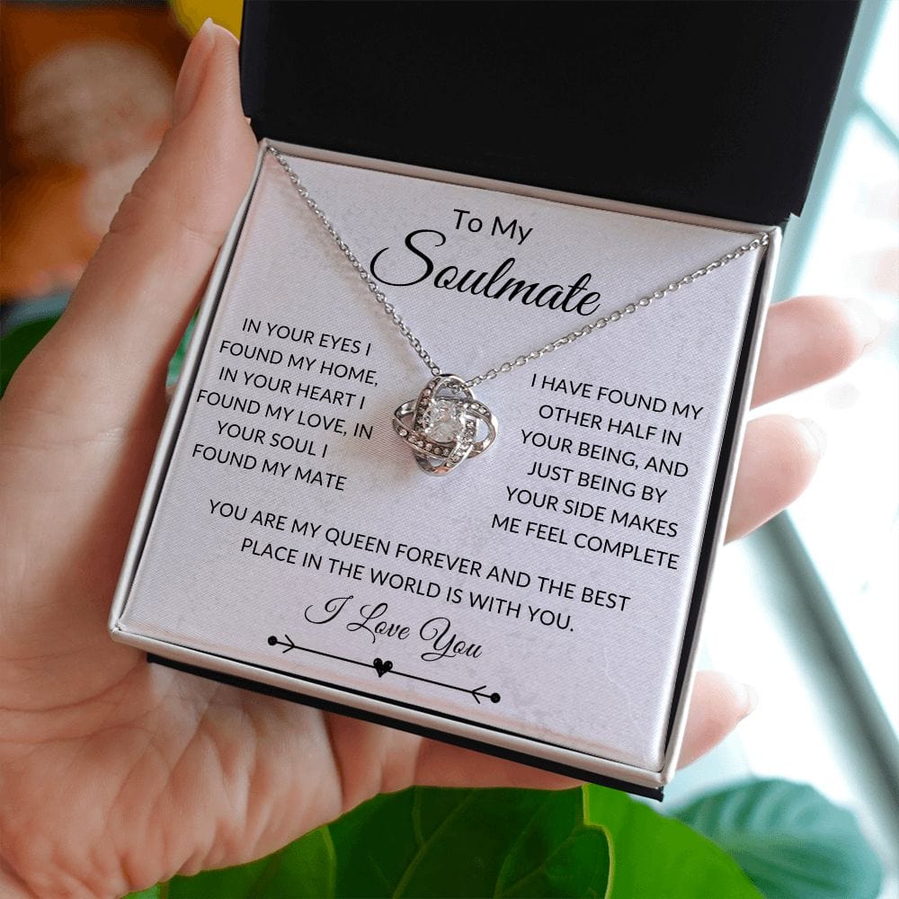 In Your Eyes, Love Knot Necklace