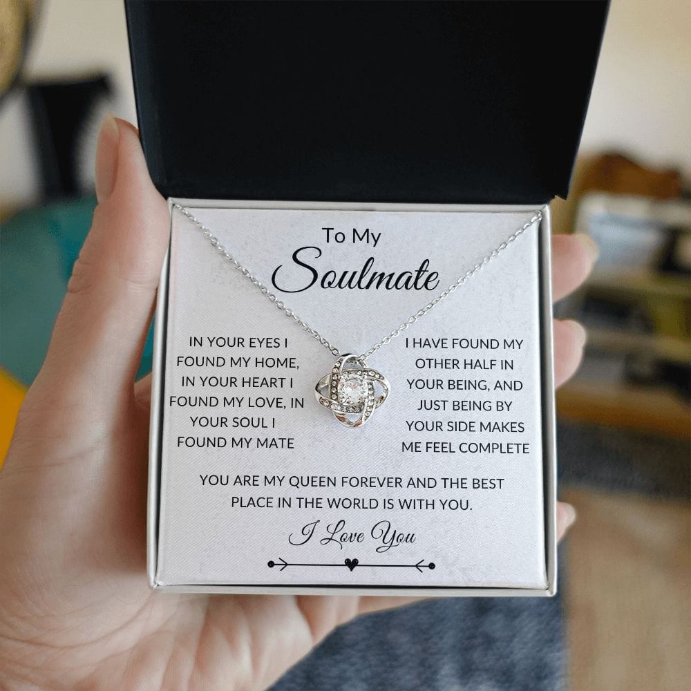 In Your Eyes, Love Knot Necklace