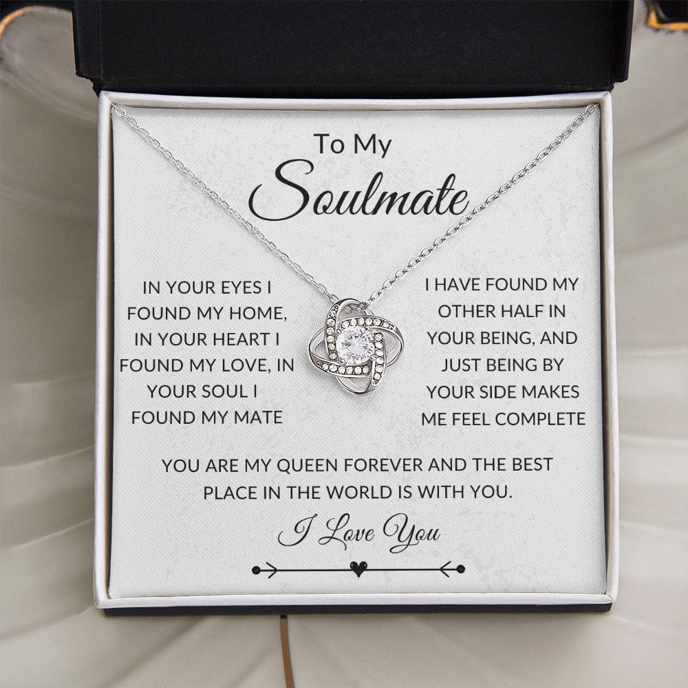 In Your Eyes, Love Knot Necklace