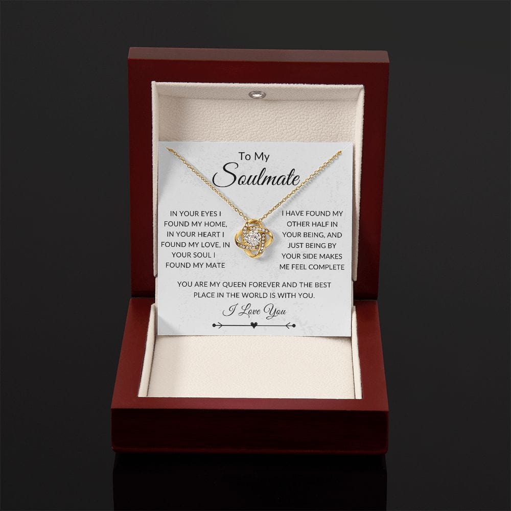 In Your Eyes, Love Knot Necklace