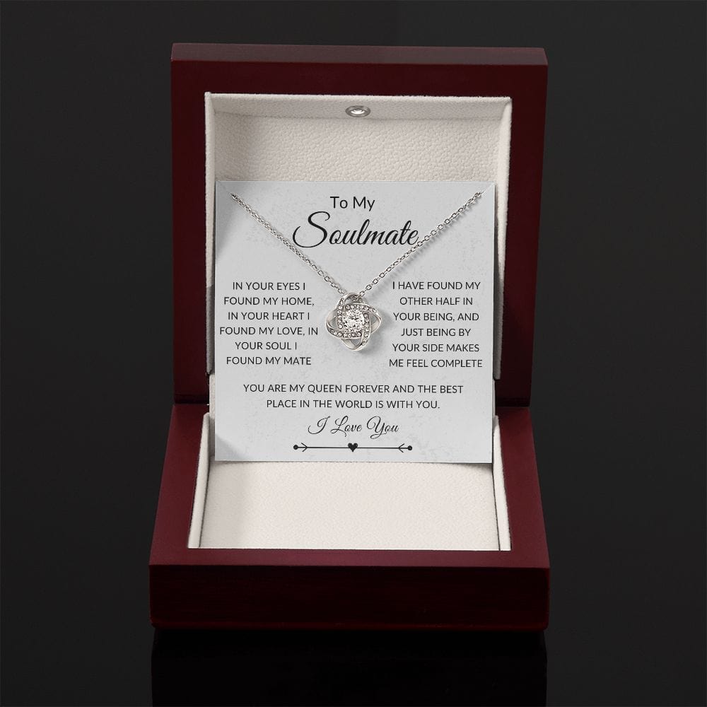 In Your Eyes, Love Knot Necklace