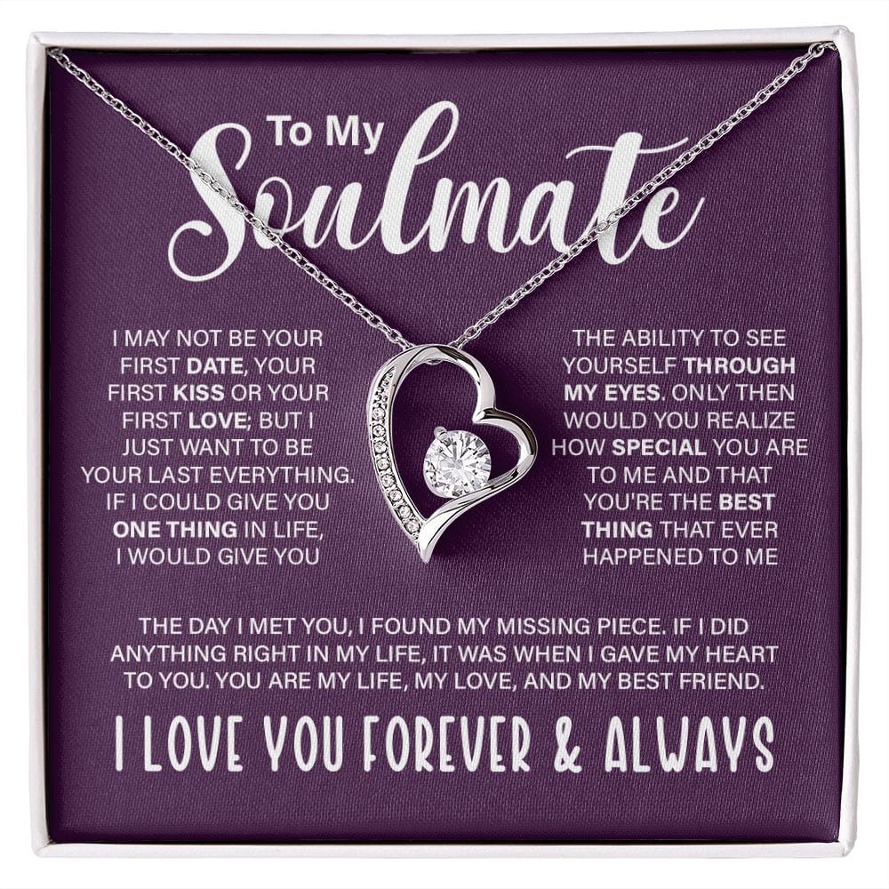 Romantic Forever Love Necklace for Special Moments